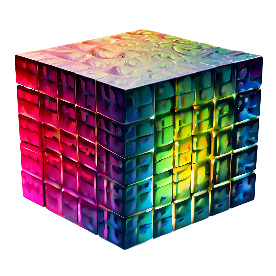 Geometric Cube Png 05242024