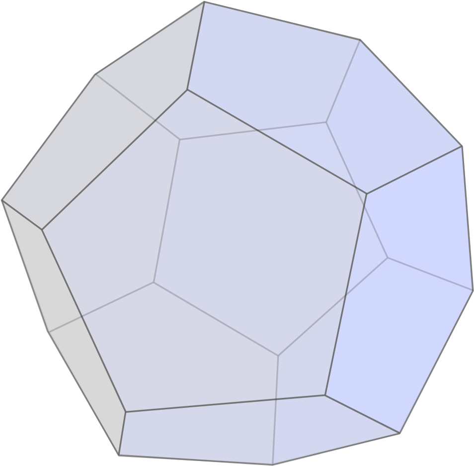 Geometric Dodecahedron3 D Model