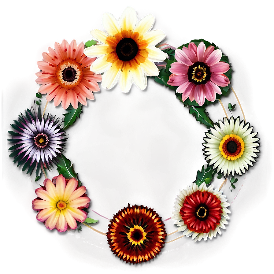 Geometric Flower Circle Png 06252024 Image