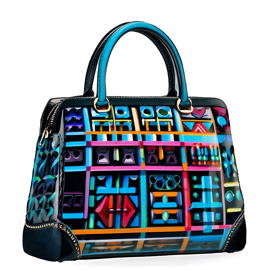 Geometric Handbag PNG 83 PNG with transparent background
