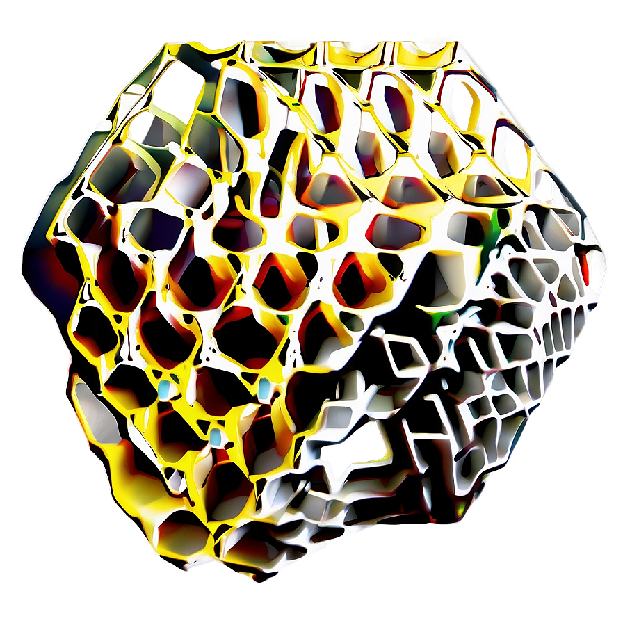 Geometric Honeycomb Png Hvp76