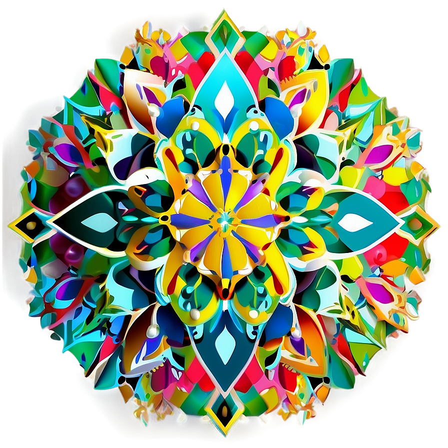 Geometric Mandala Clipart PNG gek66 PNG with transparent background