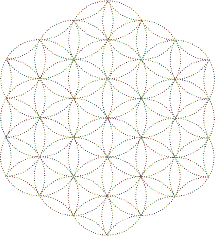 Geometric Pattern Complexity PNG with transparent background
