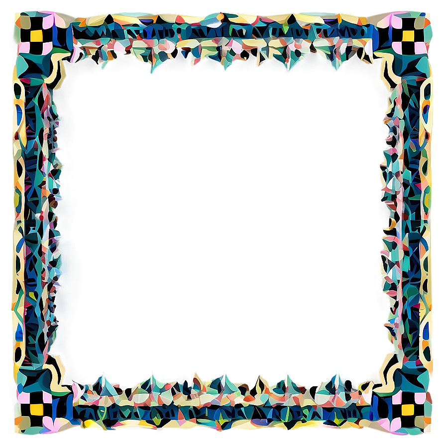 Geometric Photo Border Png Wrt98