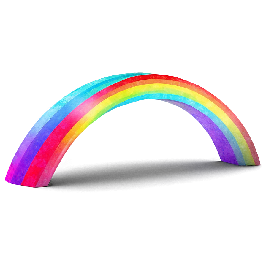 Geometric Rainbow Arc PNG elk75 PNG with transparent background