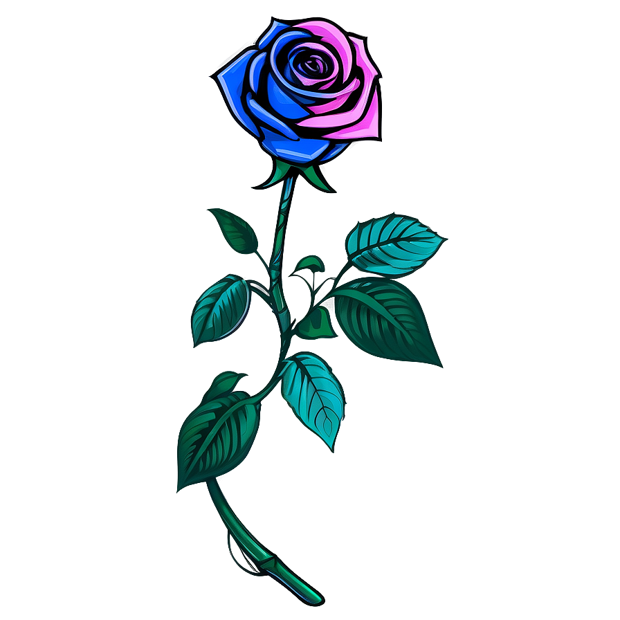 Geometric Rose Tattoo Concept Png 44