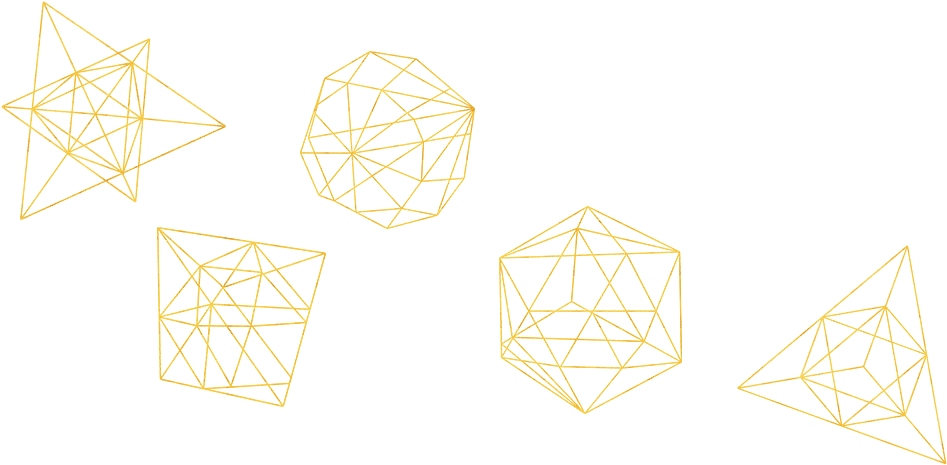 Gold Geometric Shapes Png Vector Freeuse - Gold Geometric Shapes Transparent, Png Download PNG image with a transparent background, free high-resolution download