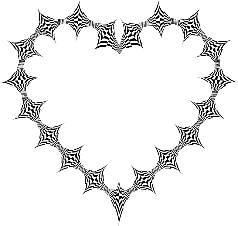 Geometric Spiderweb Frame