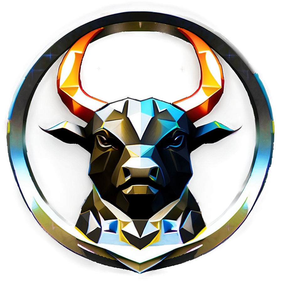 Geometric Taurus Logo Png 43