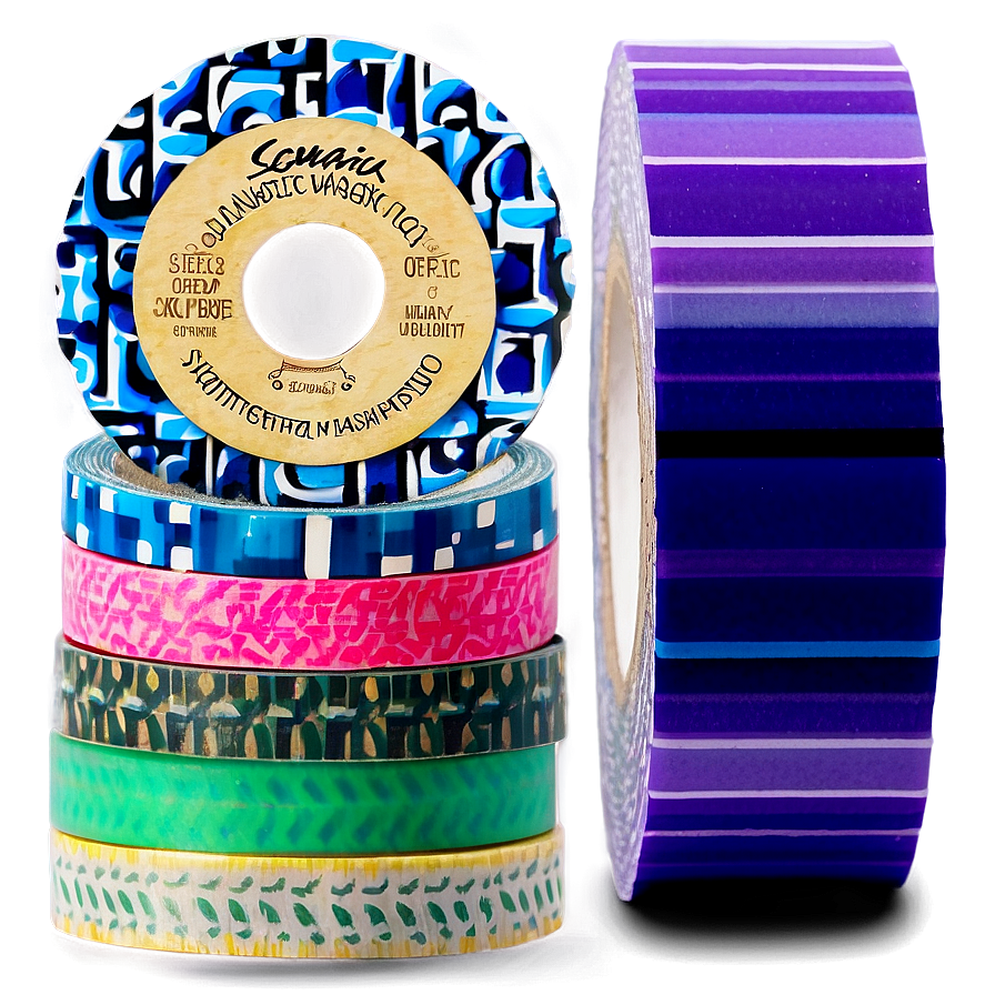 Geometric Washi Tape Png 25