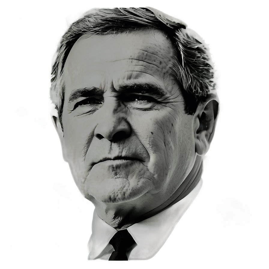 George Bush Silhouette Png 06242024