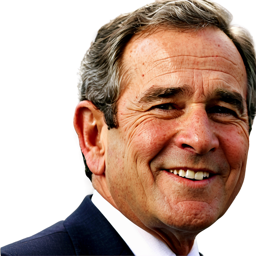 George Bush Smiling Png Kag