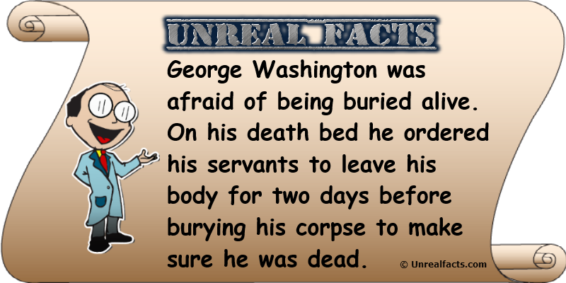 George Washington Fearof Premature Burial