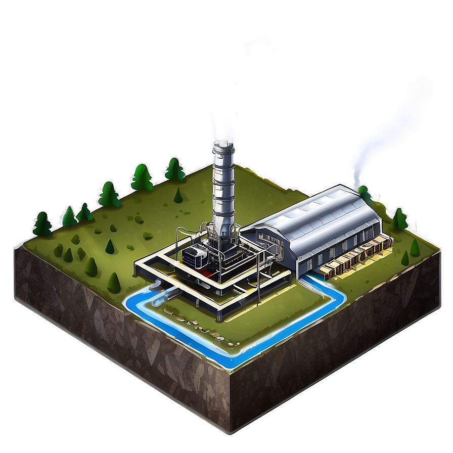 Geothermal Power Source Png Cxh