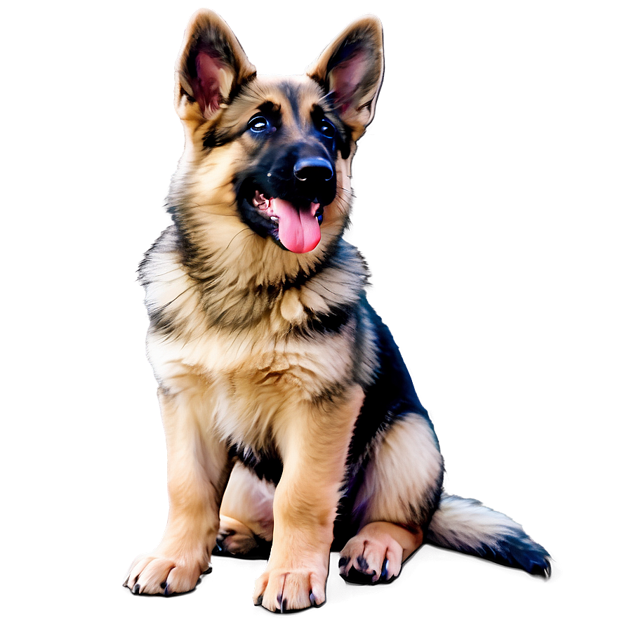 German Shepherd Puppy PNG 45 PNG with transparent background