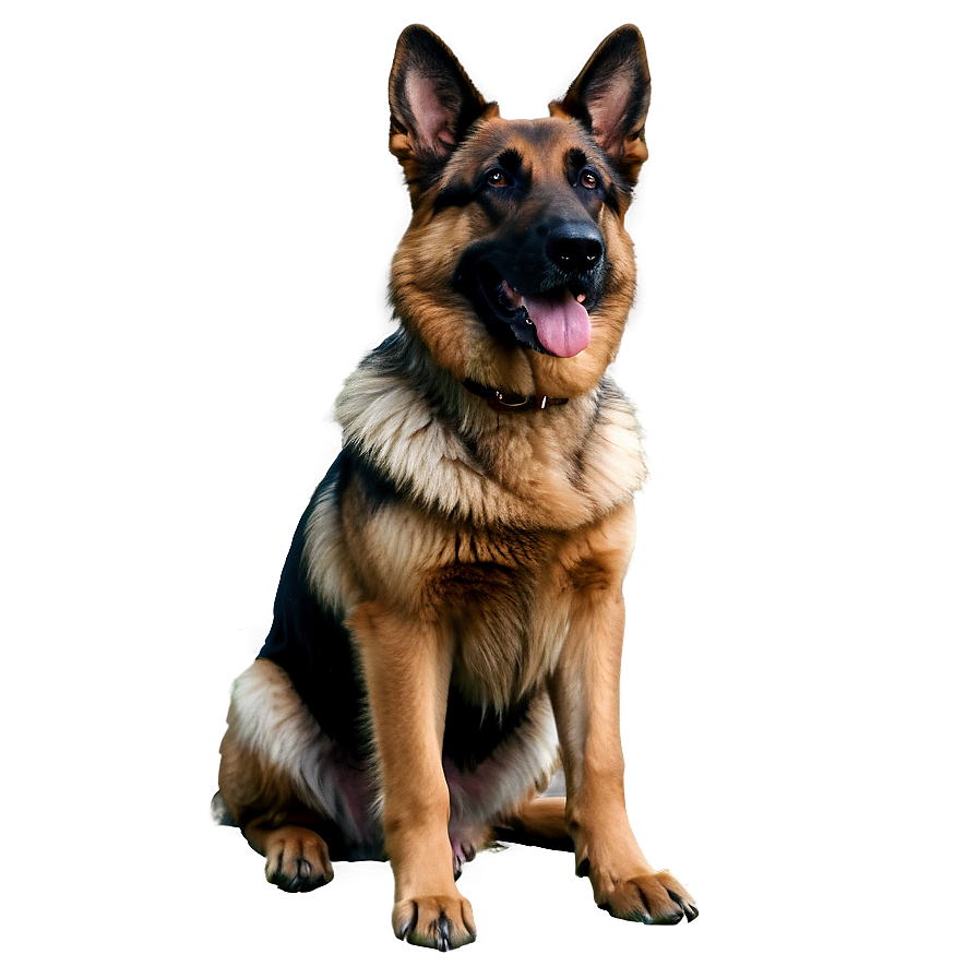 German Shepherd Sitting Png Tvp2