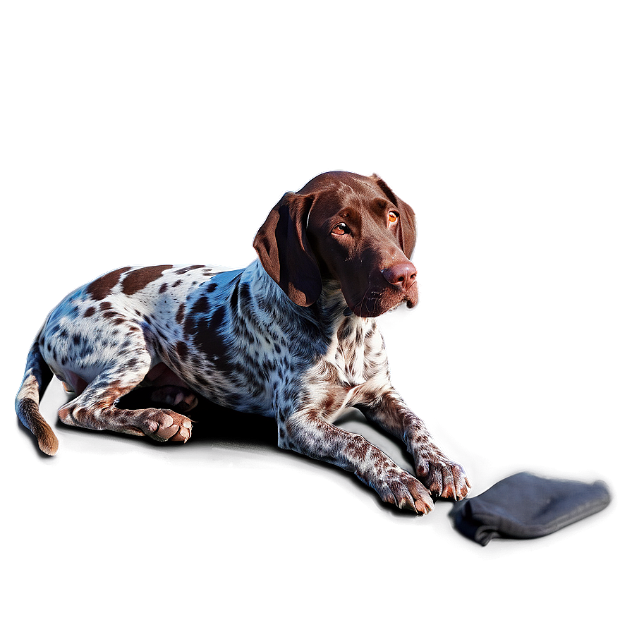 German Shorthaired Pointer Resting Png Vrh