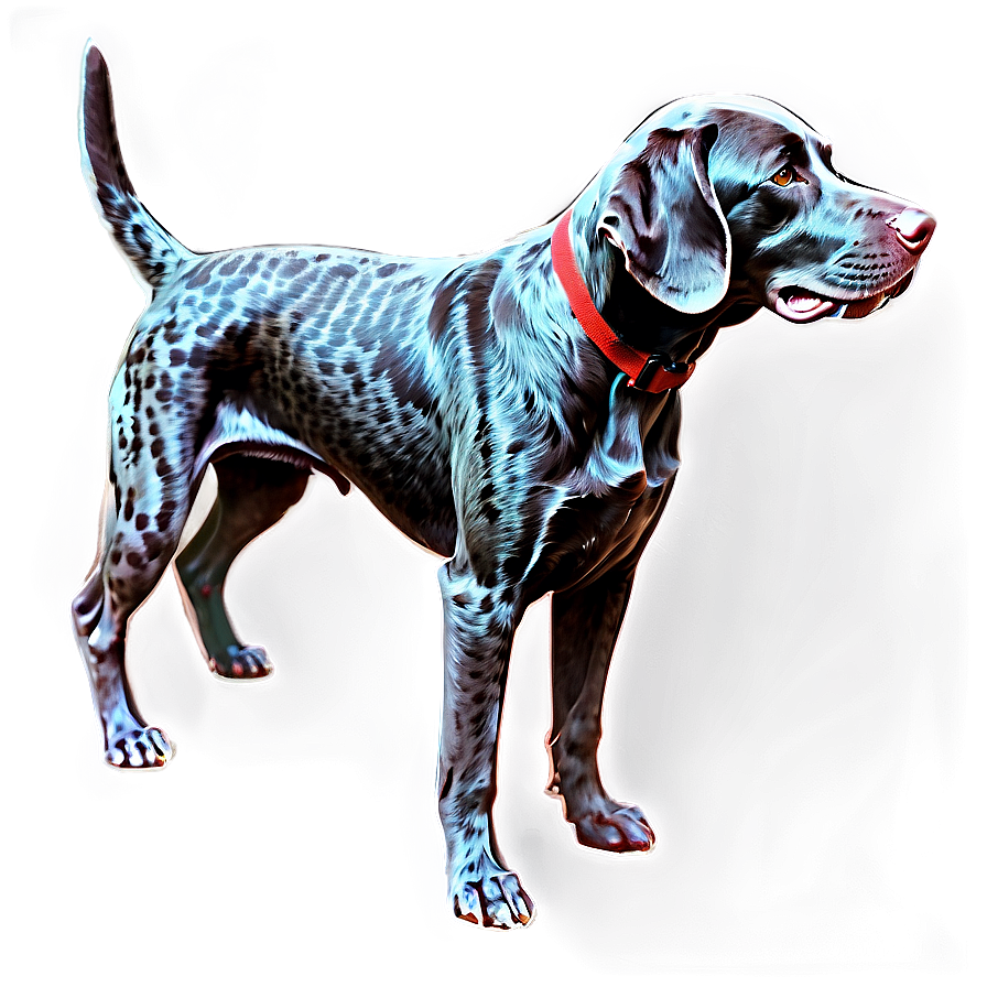 German Shorthaired Pointer Silhouette Png Urx