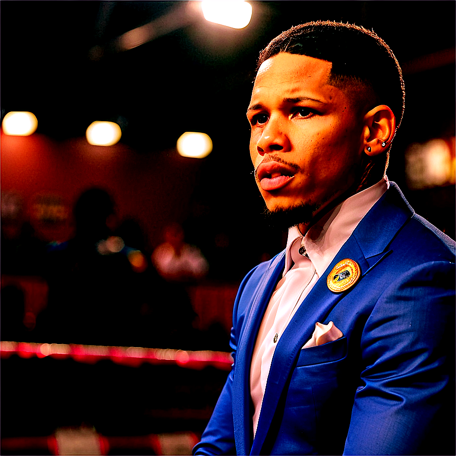 Gervonta Davis Behind The Scenes PNG 82 PNG image with a transparent background, free high-resolution download