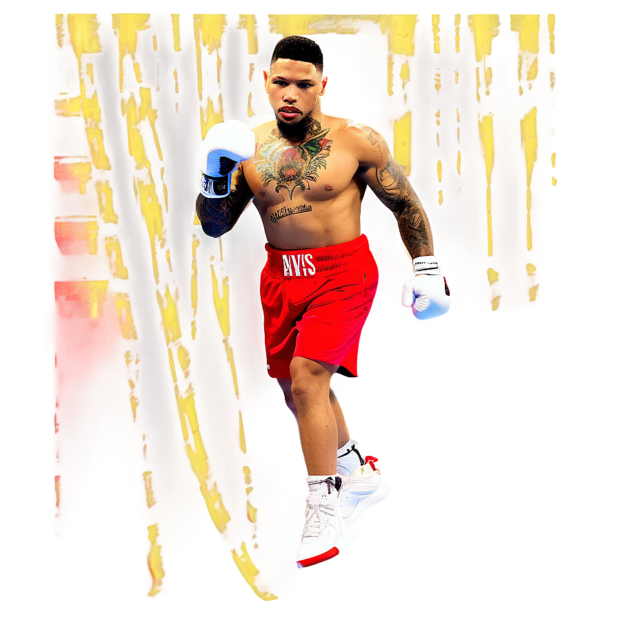 Gervonta Davis Boxing Ring Entrance PNG 23 PNG image with a transparent background, free high-resolution download