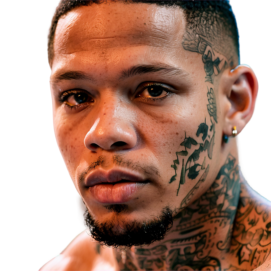 Gervonta Davis Intense Stare Png Vun24