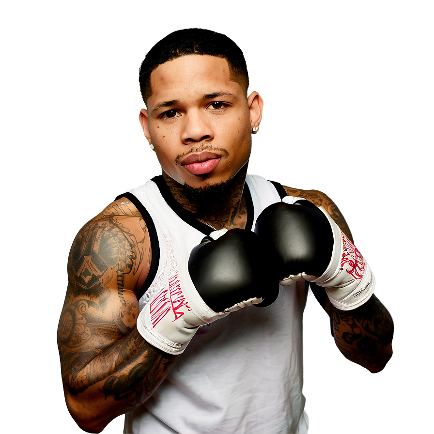 Gervonta Davis Media Day Appearance PNG 06202024 PNG image with a transparent background, free high-resolution download