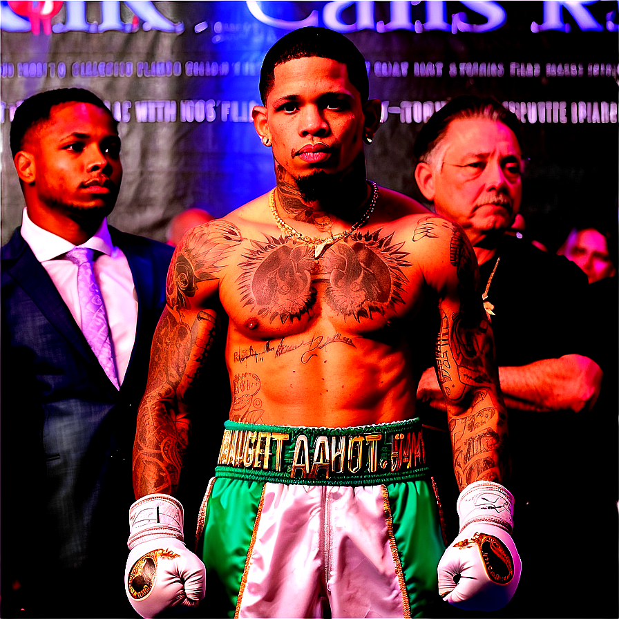 Gervonta Davis Weigh-in Ceremony Png Ikm58