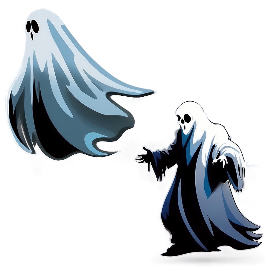 Ghost Silhouette PNG jat1 PNG with transparent background