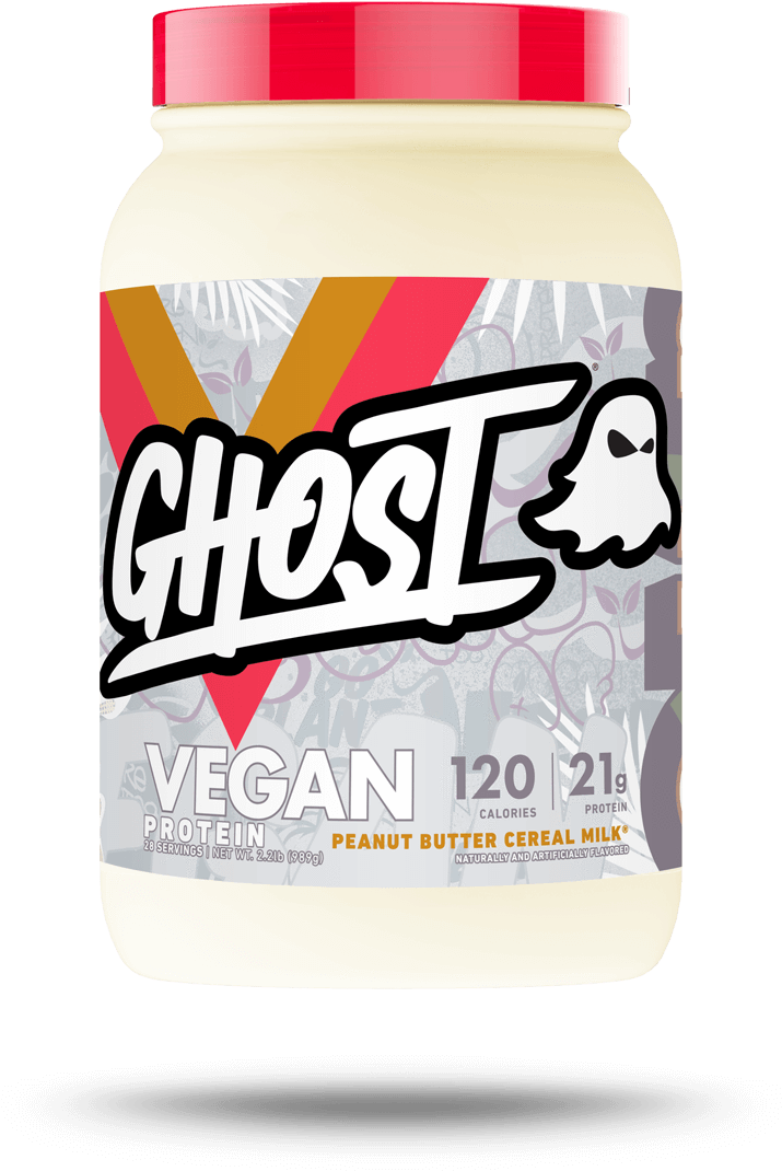 Ghost Vegan Protein Peanut Butter Cereal Milk Flavor - Ghost Vegan Protein Powder, HD Png Download PNG with transparent background