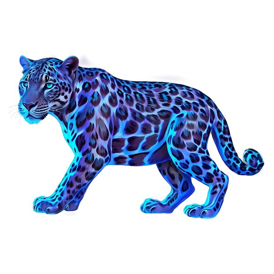 Ghostly Leopard Spirit Png 06112024