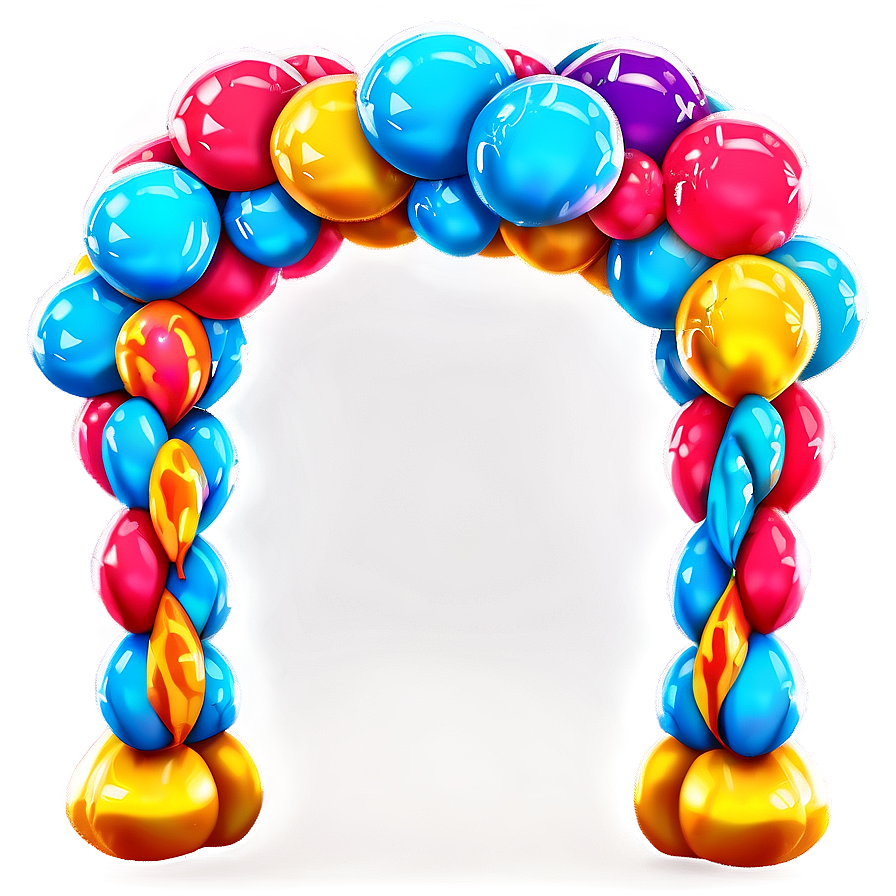 Giant Balloon Arch For Entrances Png Vty