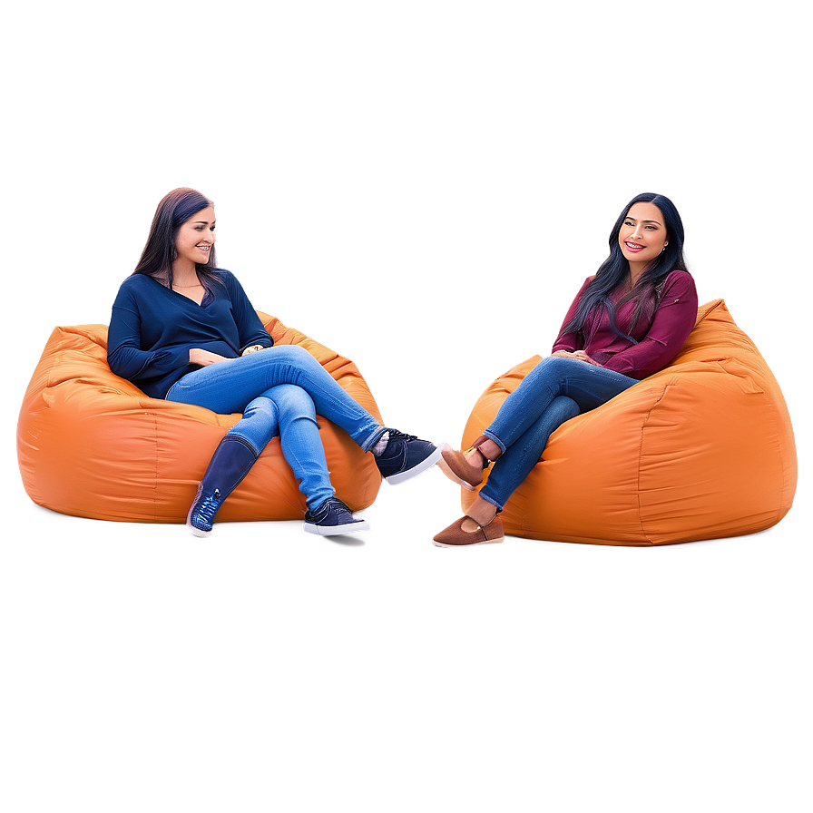 Giant Beanbag Lounge Png 8