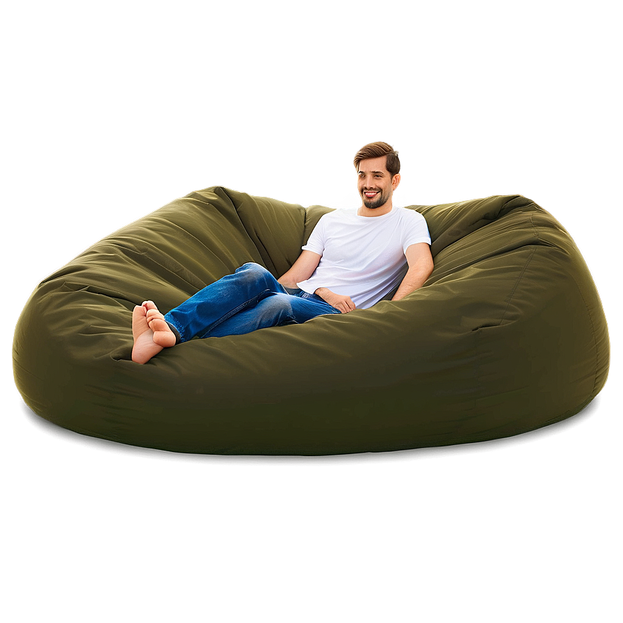 Giant Beanbag Lounge PNG xev PNG image with a transparent background, free high-resolution download