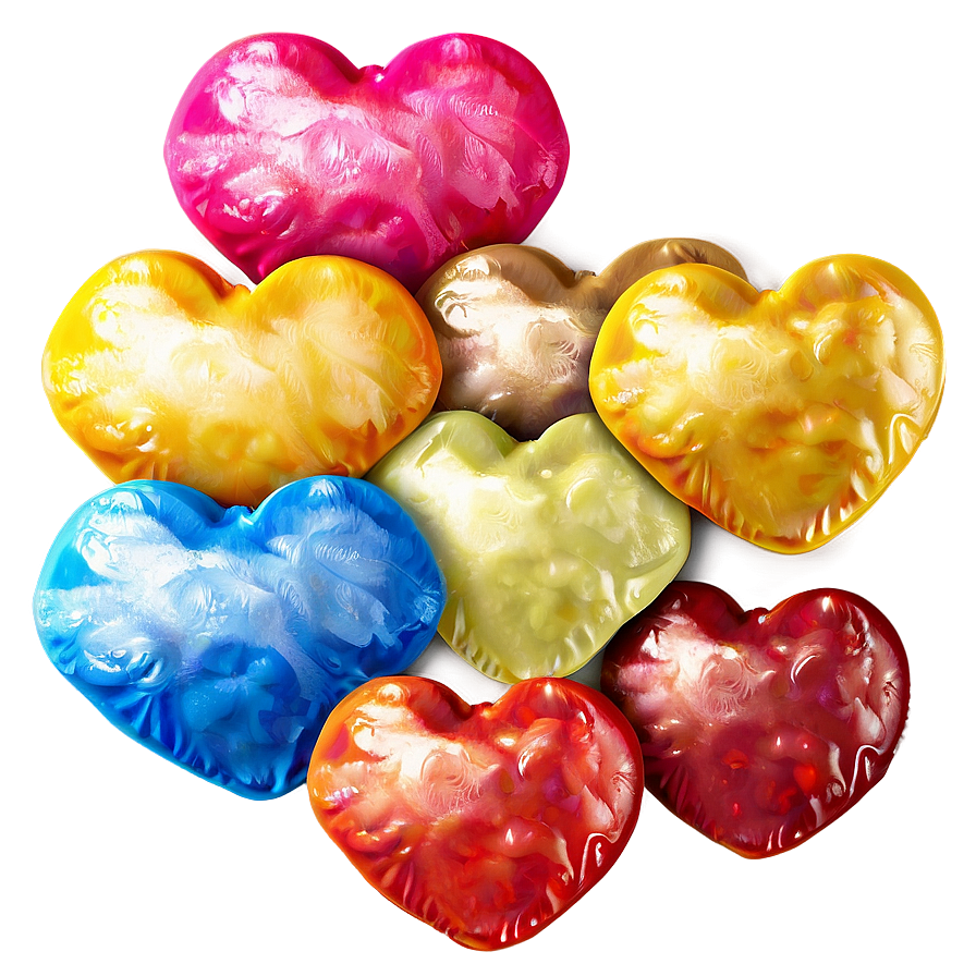 Giant Candy Hearts Png Vhu29