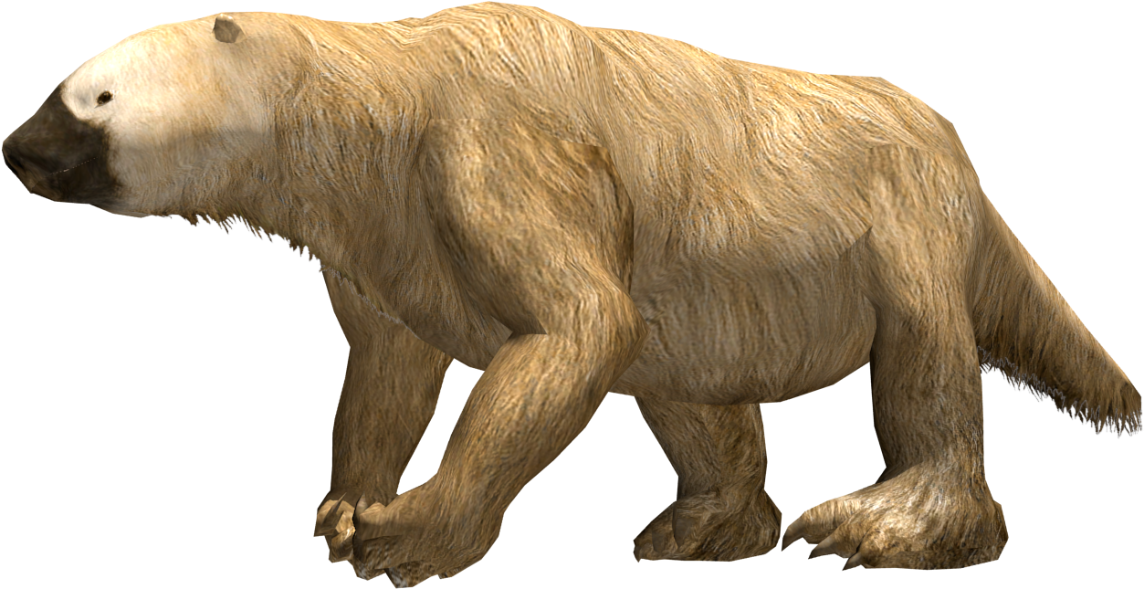 Giant Ground Sloth Illustration