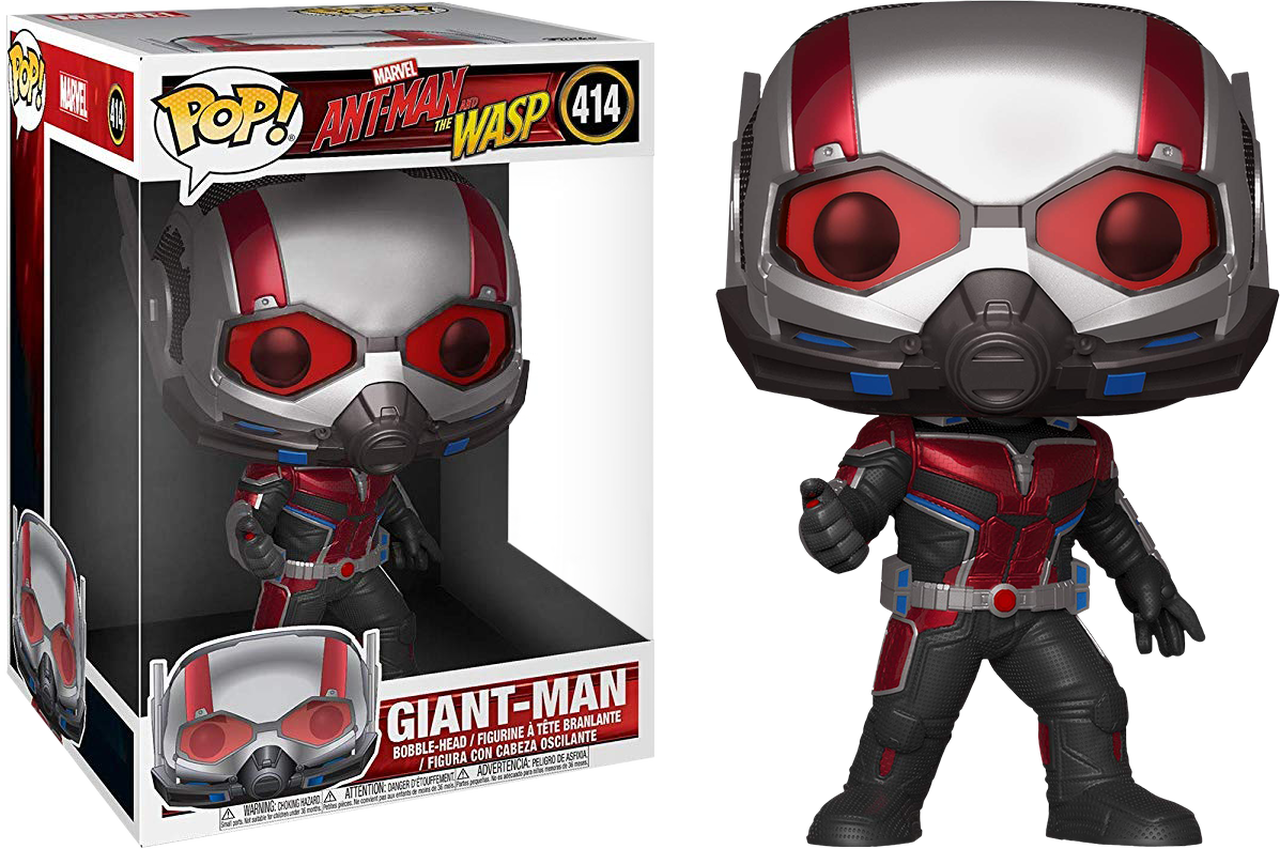 Giant Man Funko Pop Figure PNG with transparent background