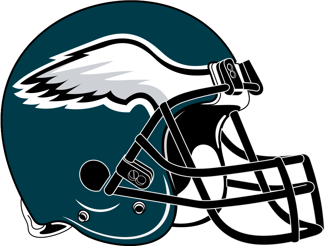 Giants England Falcons Nfl Bowl Philadelphia Patriots - Philadelphia Eagles Helmet Vector, HD Png Download PNG with transparent background