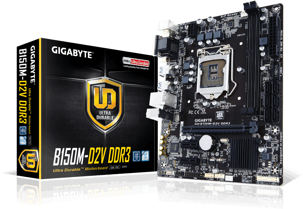 Gigabyte Motherboard H110m S2, HD Png Download PNG with transparent background