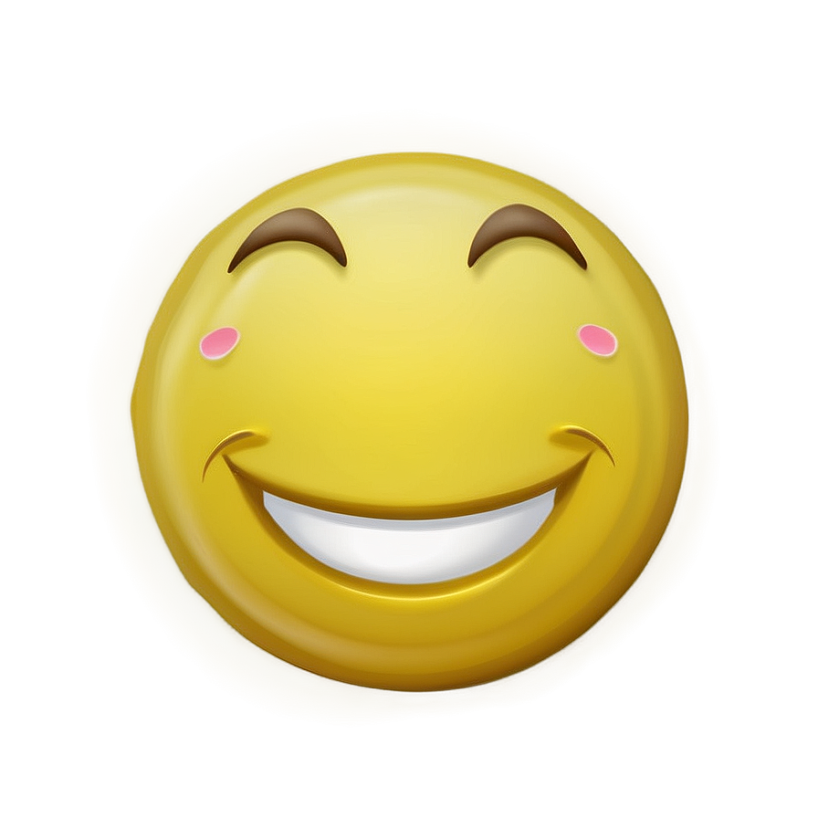 Giggling Smile Emoji Png 05242024