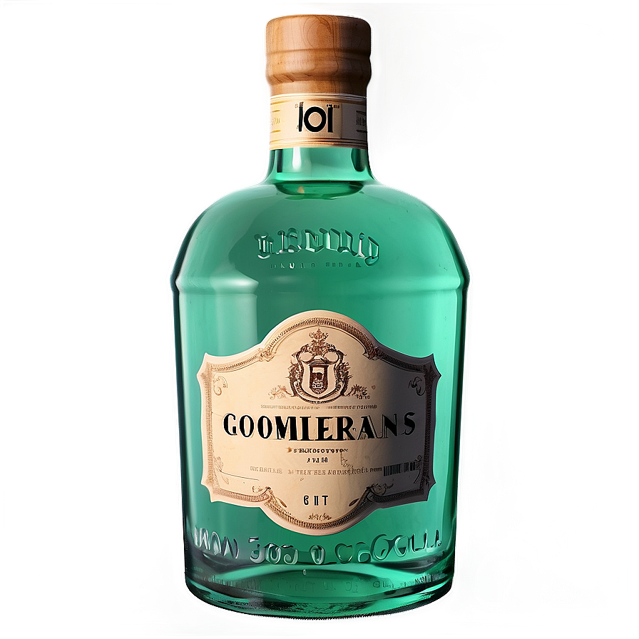 Gin Bottle PNG jcx PNG image with a transparent background, free high-resolution download
