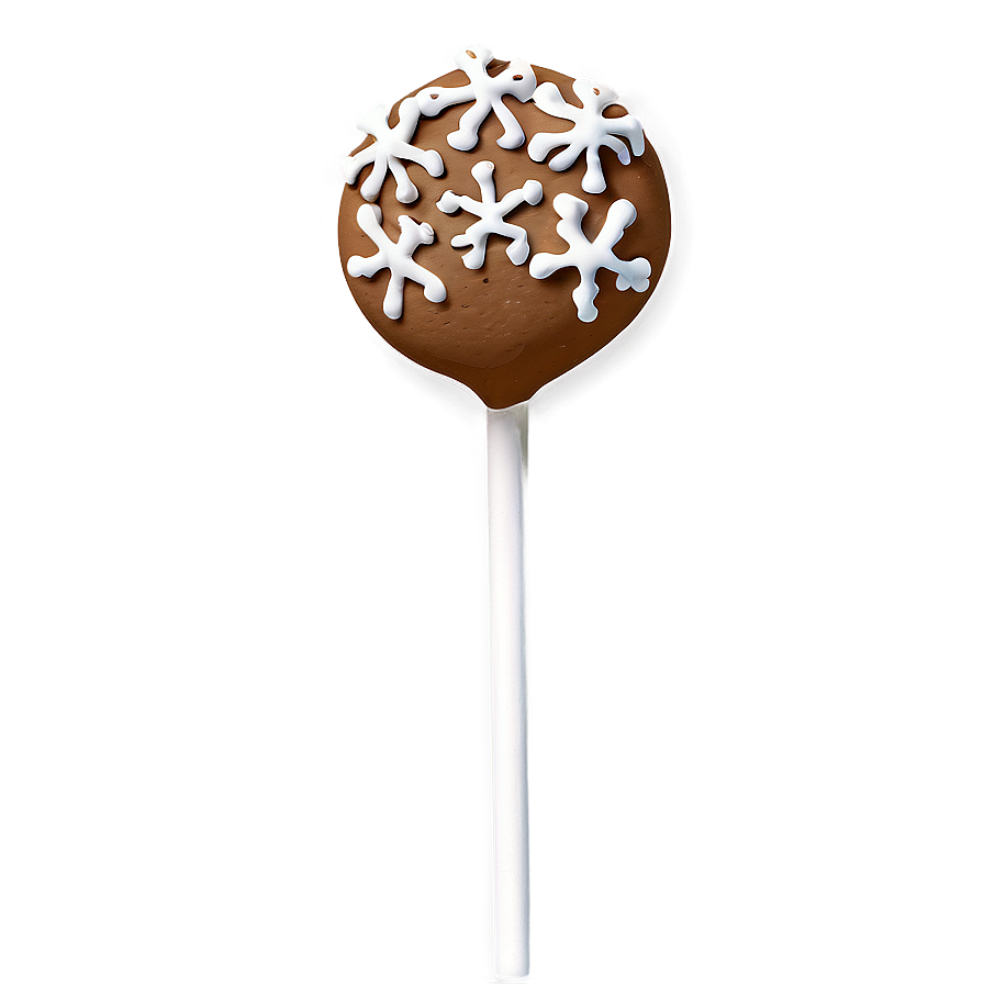 Gingerbread Cake Pop Png Fwt31