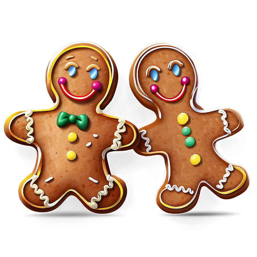 Gingerbread Clipart PNG 1 PNG with transparent background