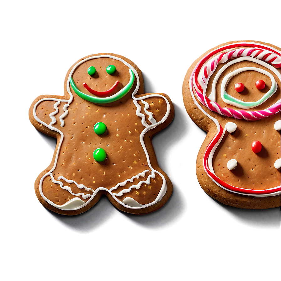 Gingerbread Cookie PNG 05042024 PNG with transparent background