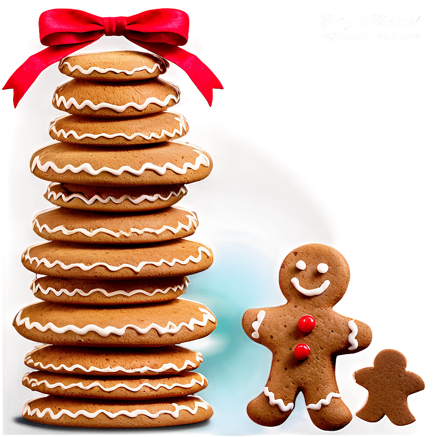 Gingerbread Cookies Stack Png Fmp