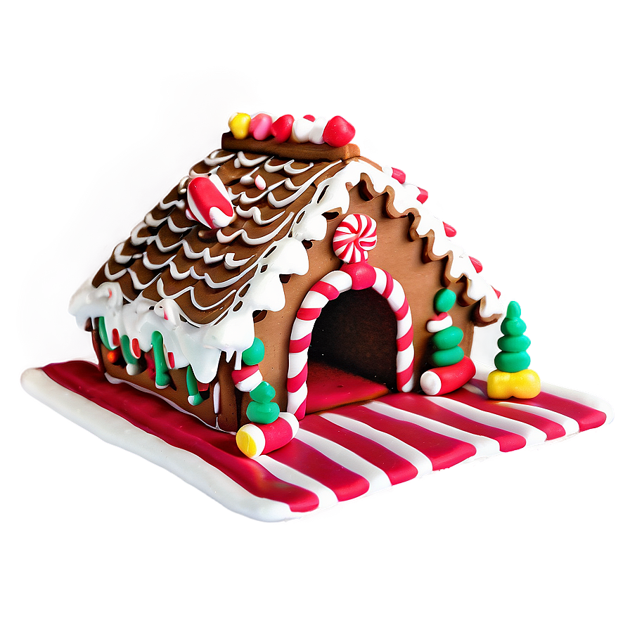 Gingerbread House Fireplace Png Xgq23