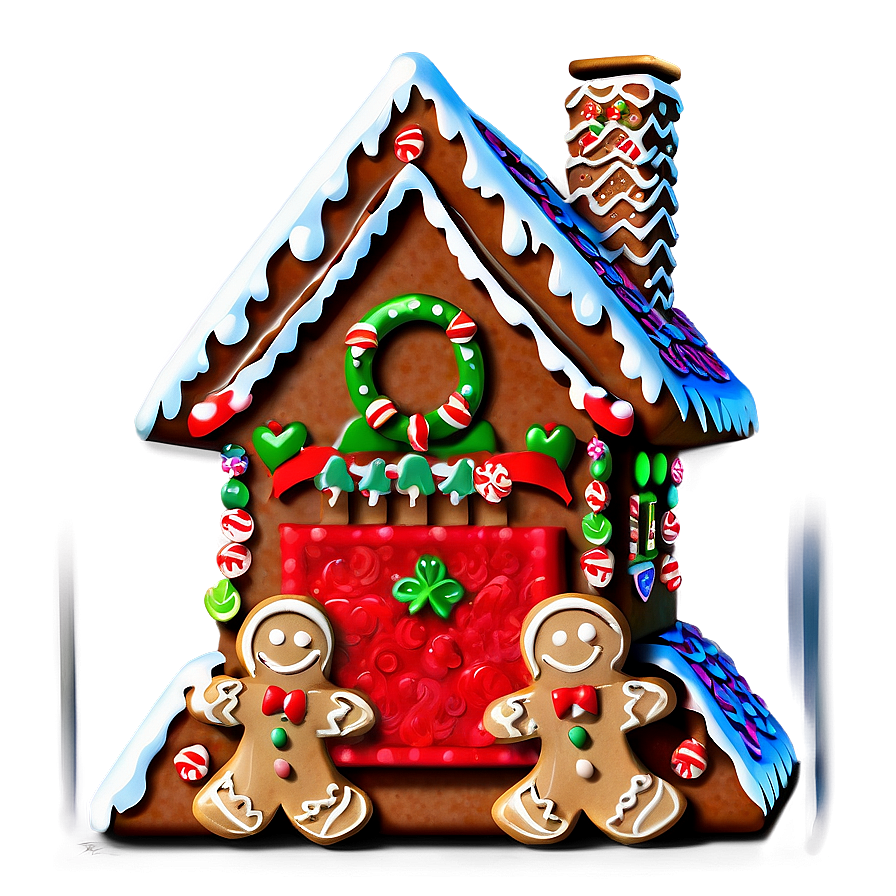 Gingerbread House Kit Png 51