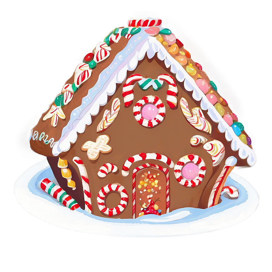 Gingerbread House Window Png 05212024