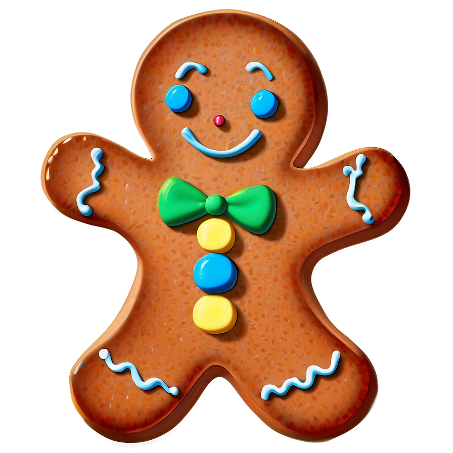 Gingerbread Man Icing Png Tew