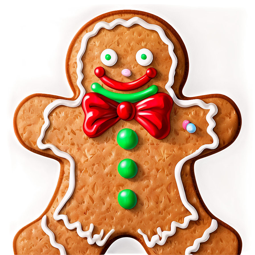 Gingerbread Man PNG miy PNG with transparent background