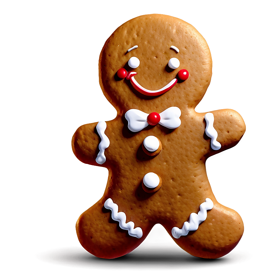 Gingerbread Man Smiling Png 44